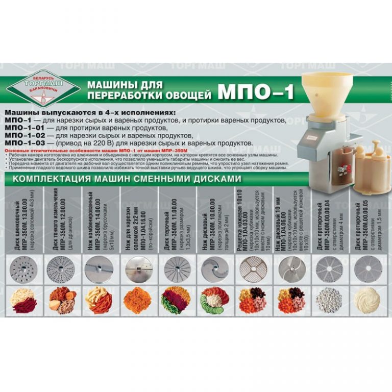 Протирочная машина Торгмаш МПО-1-01
